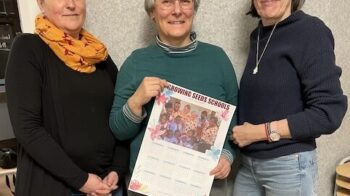 Der Vorstand: Julia Keller (Kassiererin), Irene Niethammer (1. Vorsitzende), Annette Krieck (2. Vorsitzende)