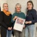 Der Vorstand: Julia Keller (Kassiererin), Irene Niethammer (1. Vorsitzende), Annette Krieck (2. Vorsitzende)